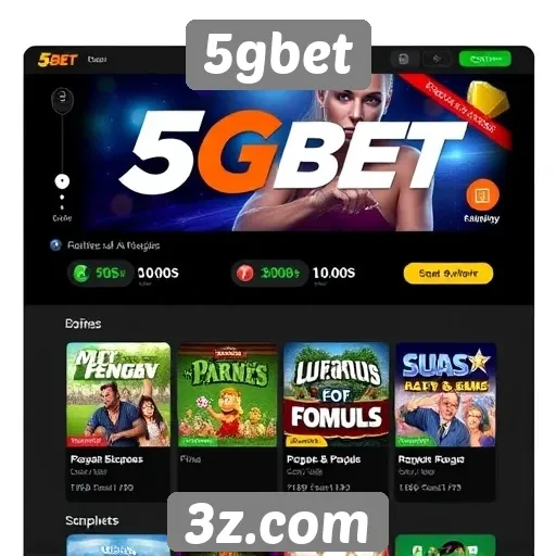 Análise das ofertas de jogos no site 5gbet