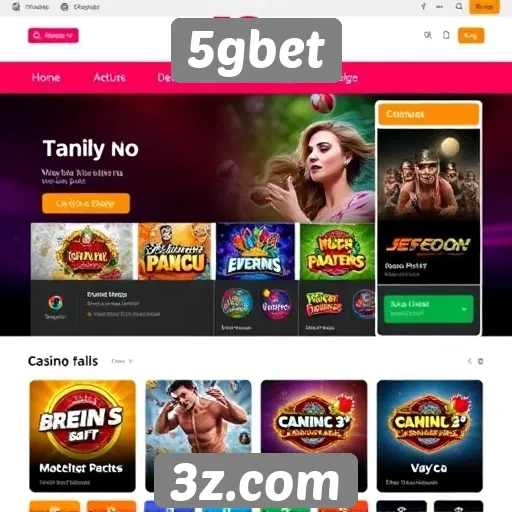 Interface amigável do site 5gbet melhora a experiência do usuário